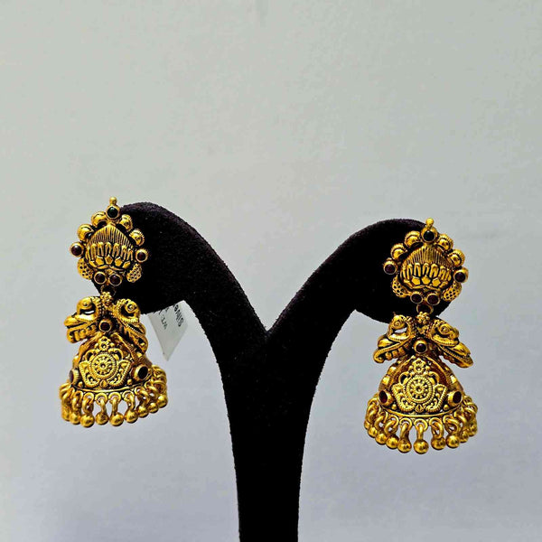 Peacock Darbar Temple Jhumkas