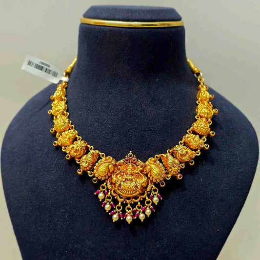 Muthu-Manikya Lakshmi Necklace