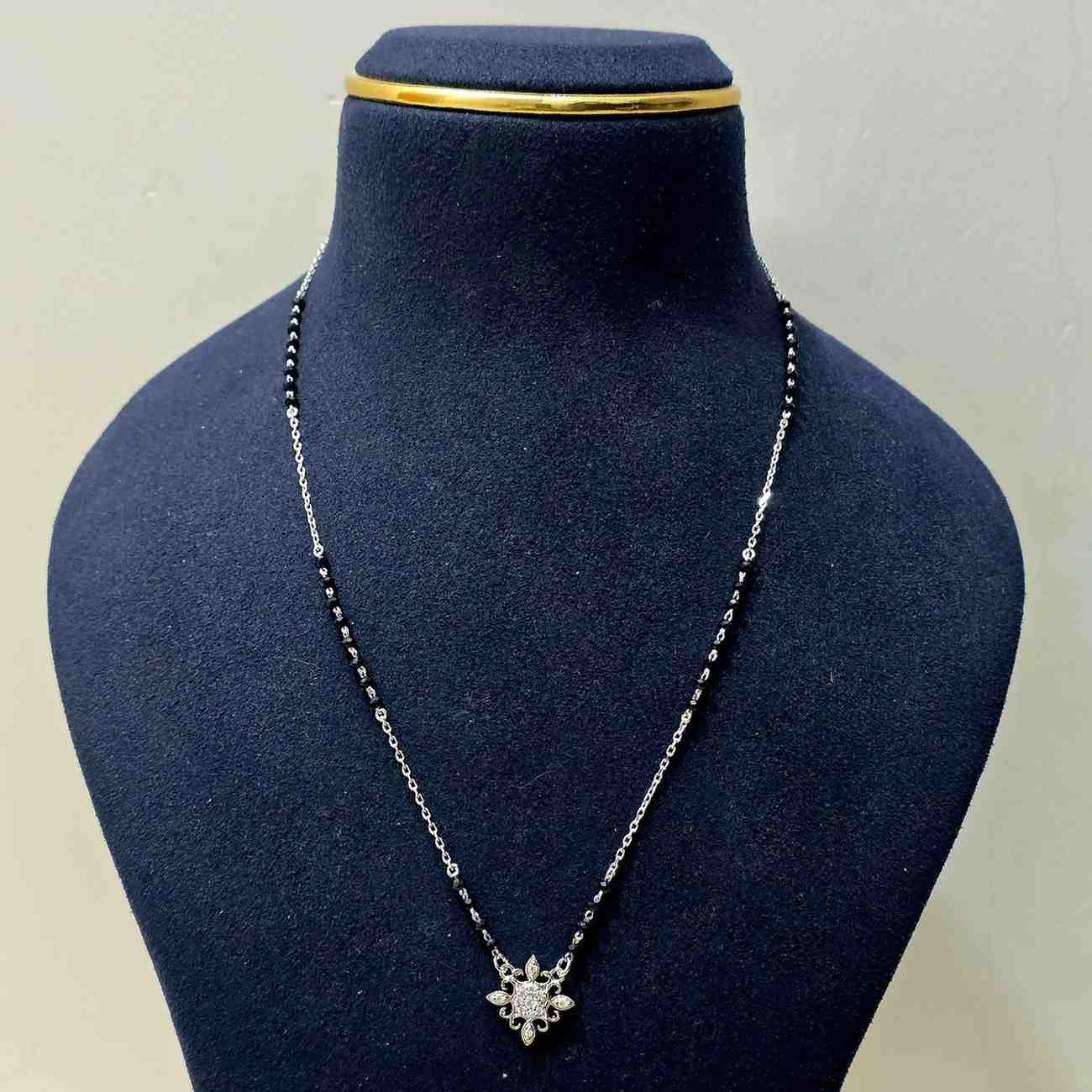 Pushpani Black Beads