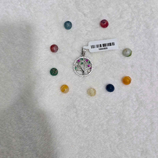 Tree  Silver Locket