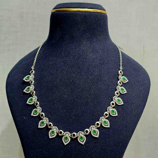 Rajshree Emerald Necklace