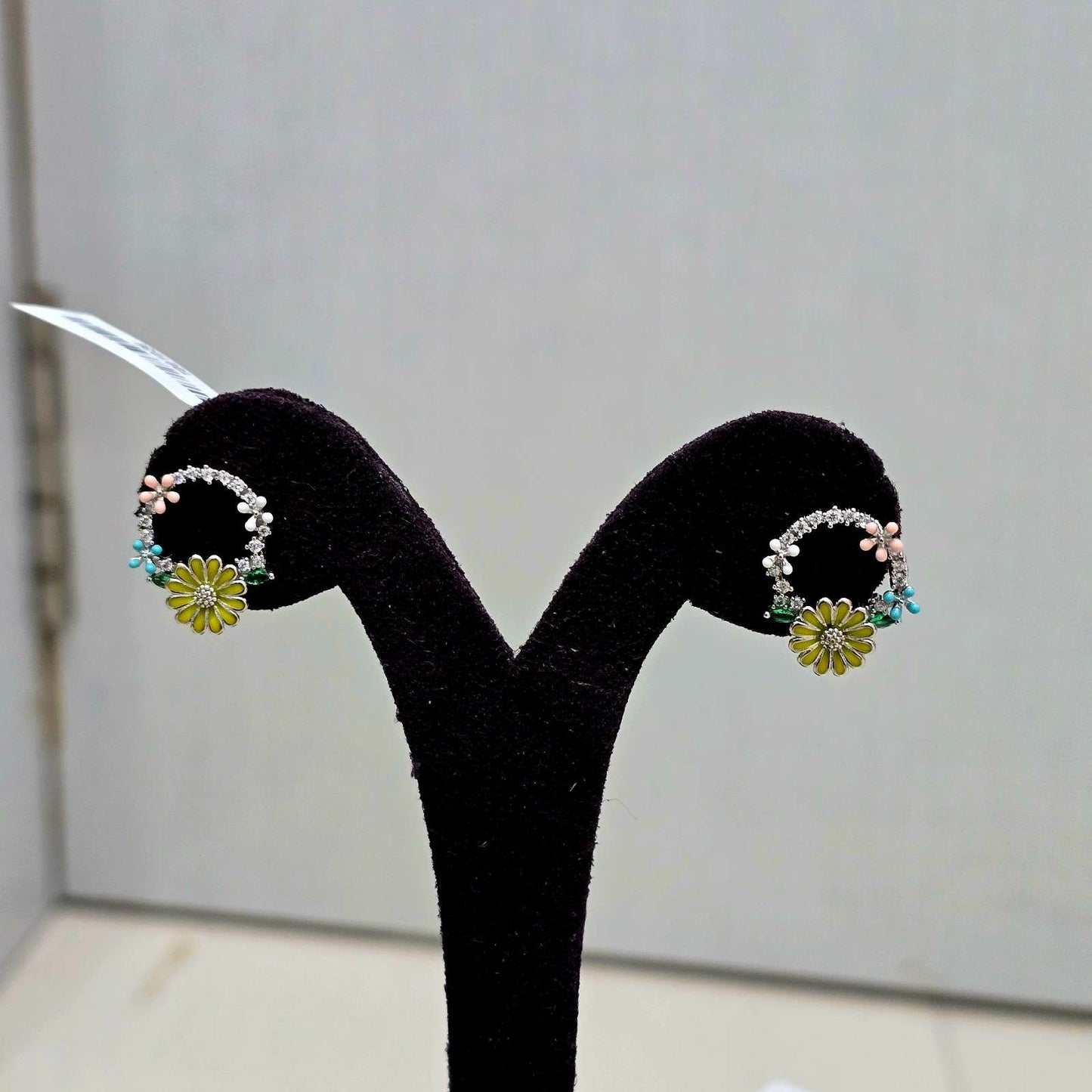 Neelam Petal Studs