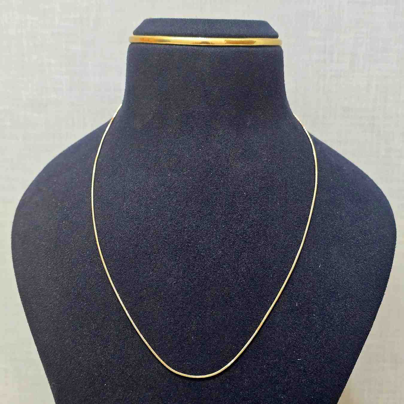 Classic Plain Gold Chain