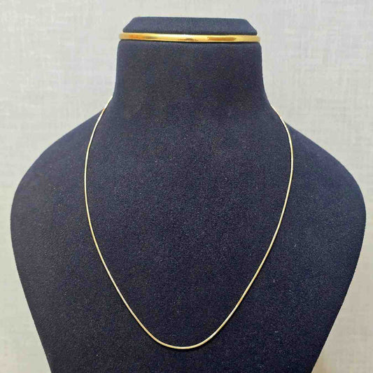 Classic Plain Gold Chain