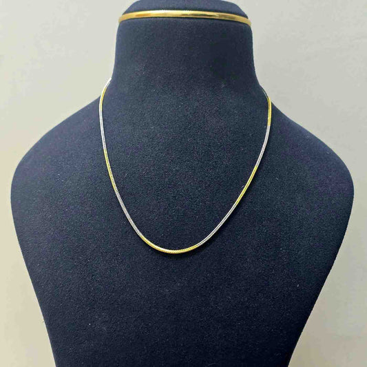 Silver Gold Chain
