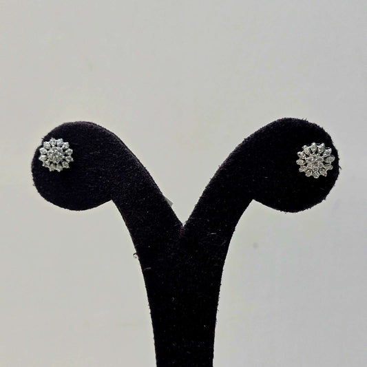 Frosted Petal Studs