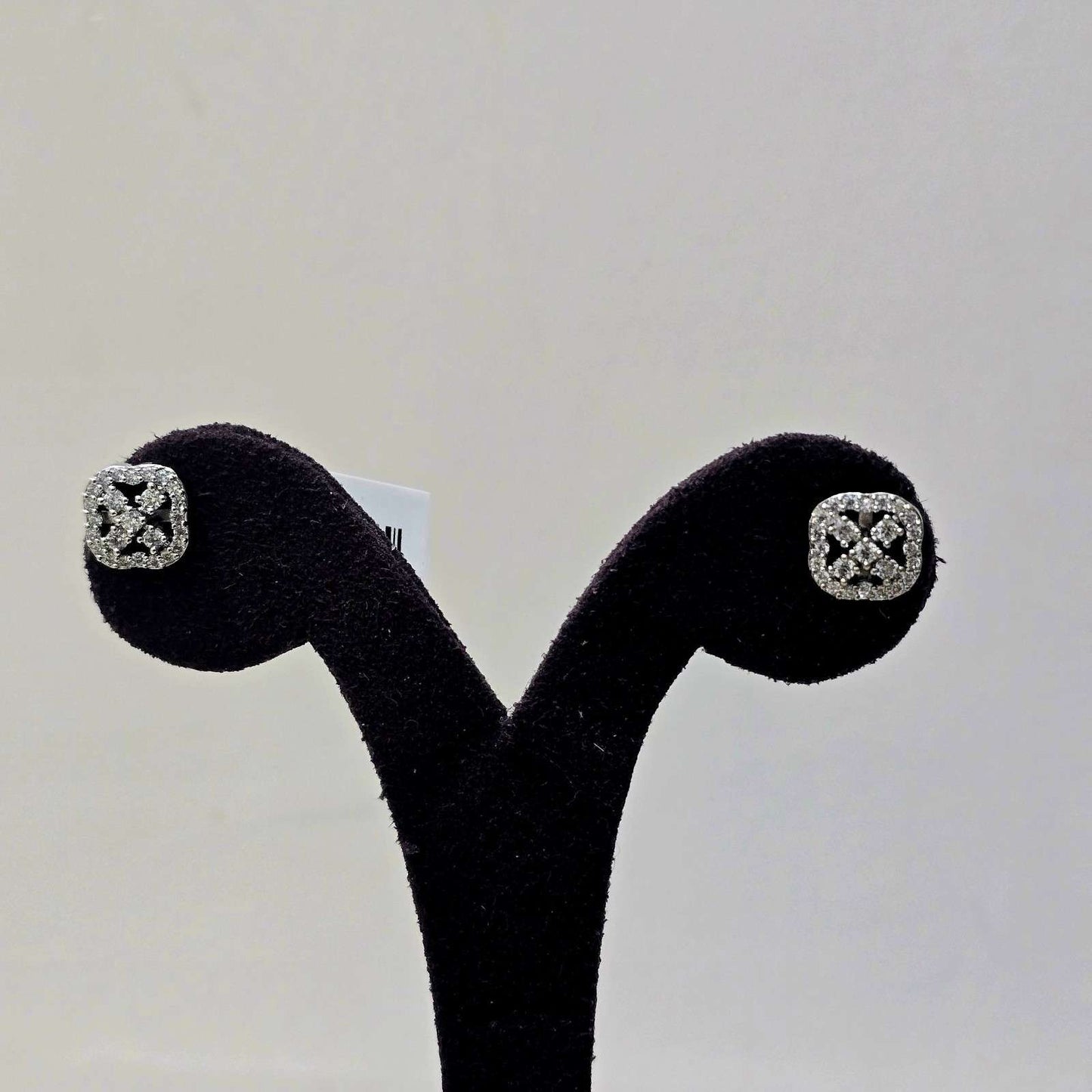 Platinum Crest Studs