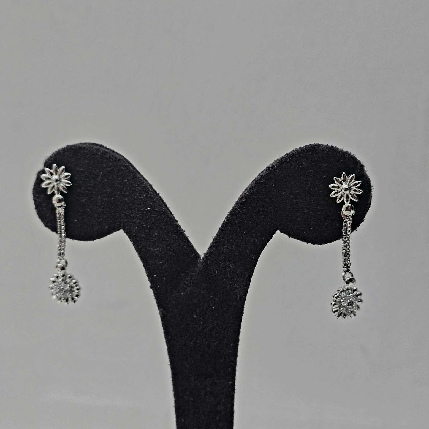 Bloomline Silver Earrings