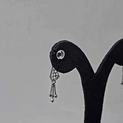 Shimmer Tassel Earrings
