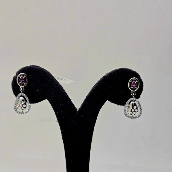Light Ruby Earrings