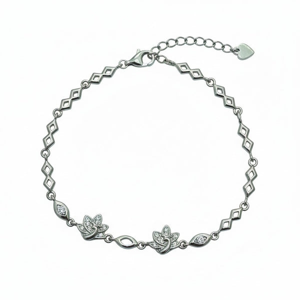 Kamalika Silver Bracelet