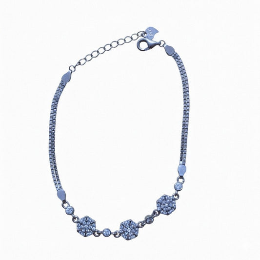 Glimmer Cluster Bracelet