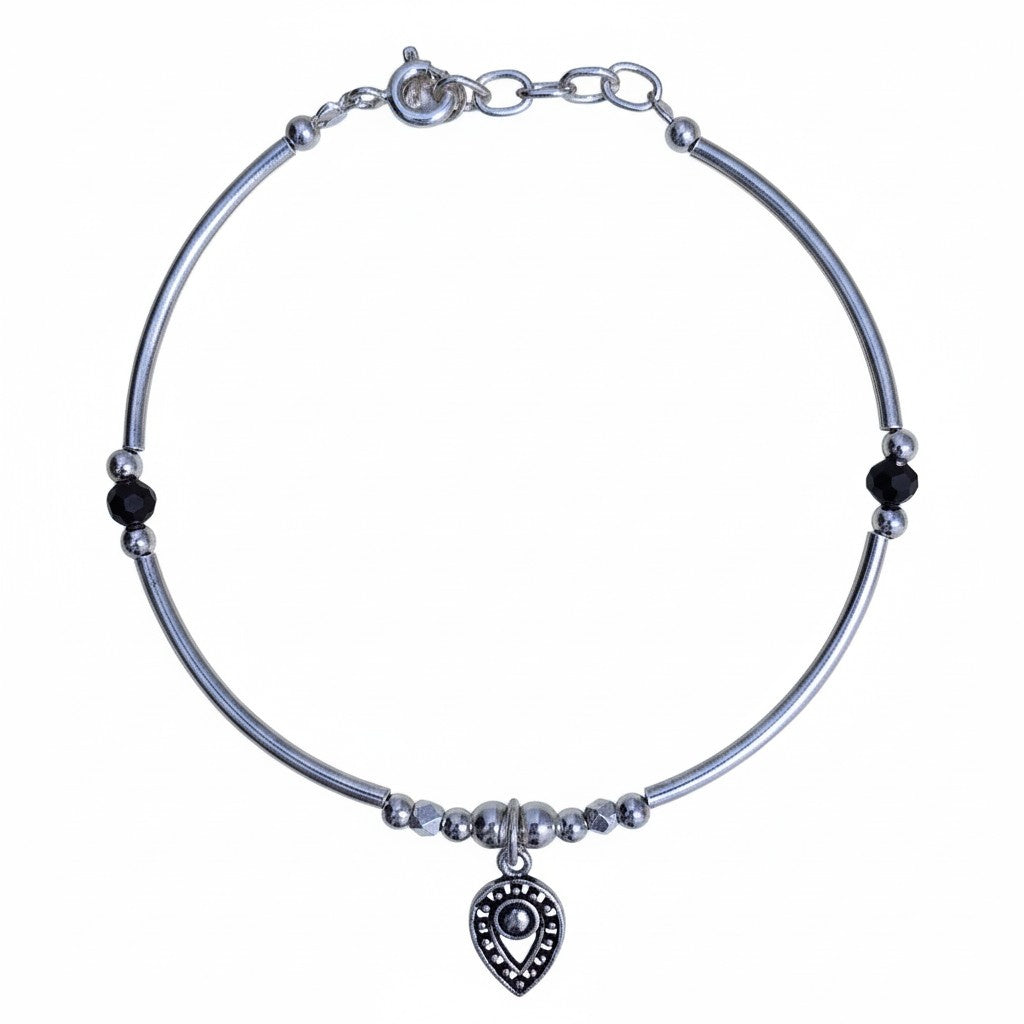 Black Charm Protection Bracelet