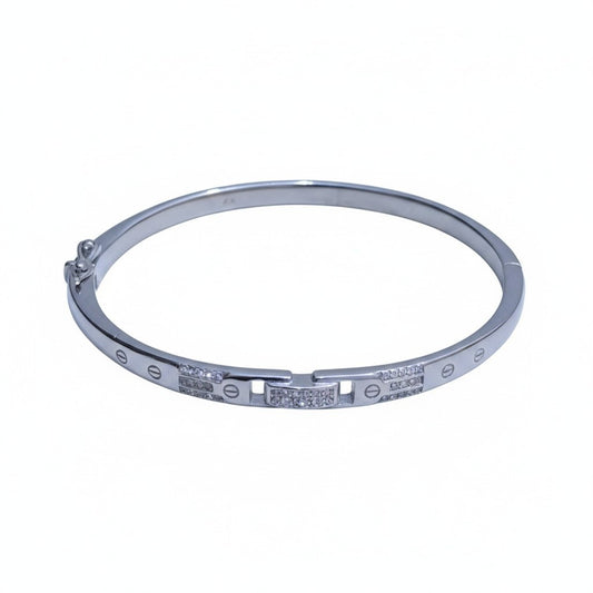 Platinum Touch Silver Kada