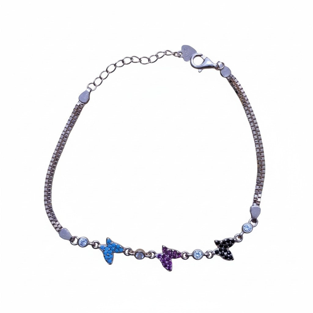 Trio Butterfly Bracelet
