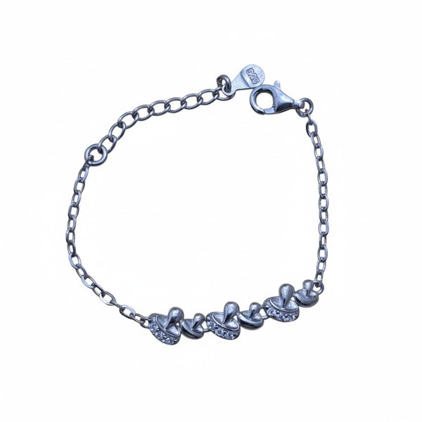 Linked Hearts Bracelet