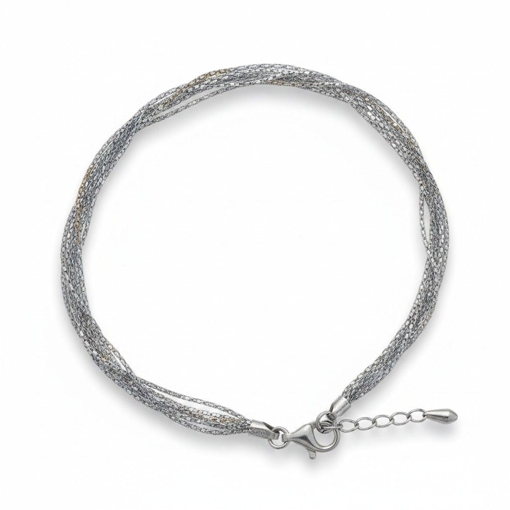 Mesh Silver Bracelet