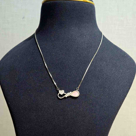 Blush Love Infinity Chain