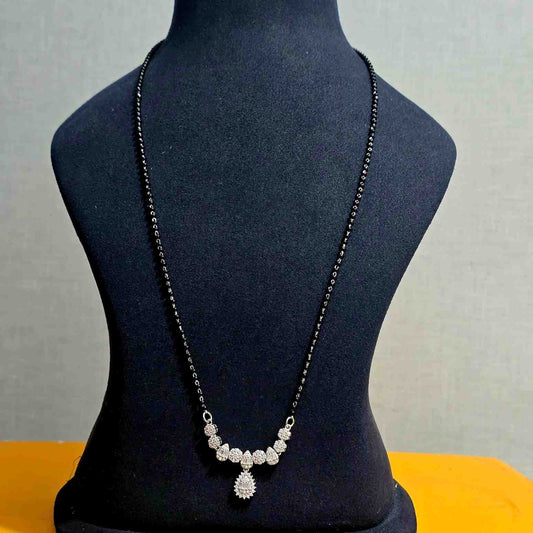 Trisha Teardrop Black Beads