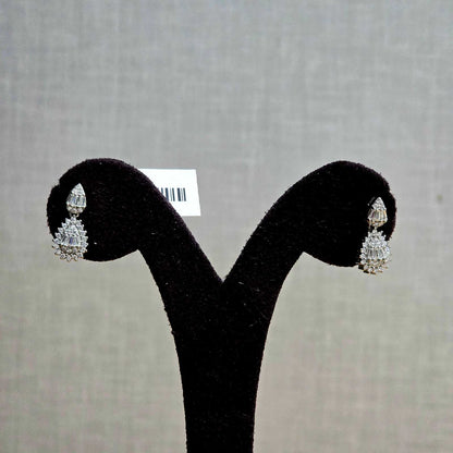 Trisha Teardrop Black Beads