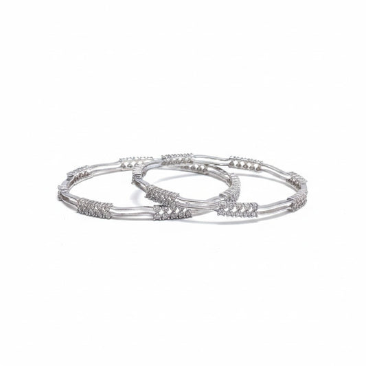 Diamond Drift Bangles