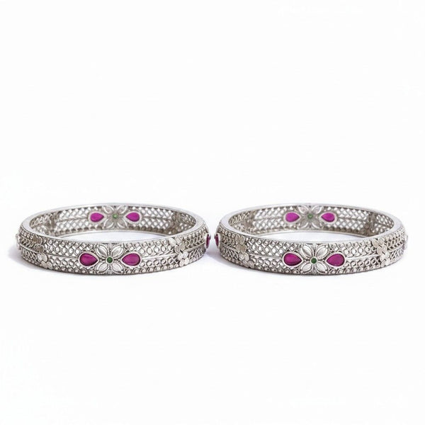 Ruby Blossom Bangles