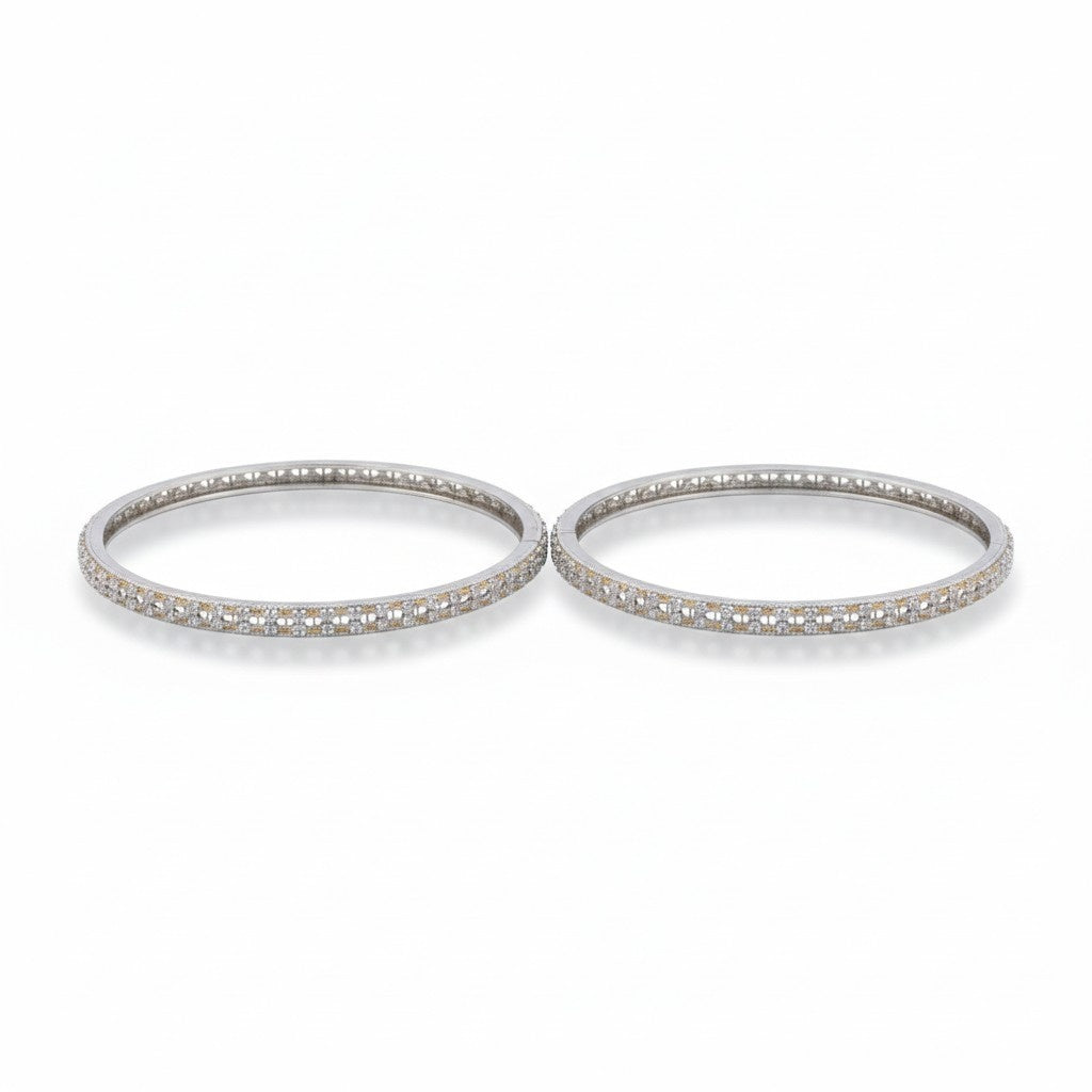 Aura Twin Bangles