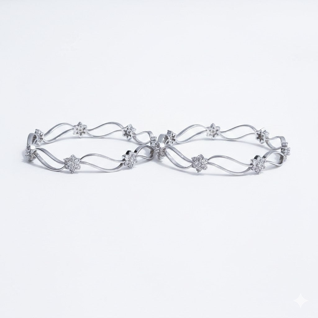 Star Flower Bangles