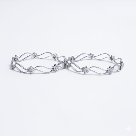 Star Flower Bangles