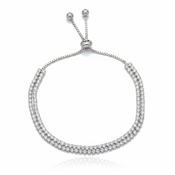 Double Line Tennis Bracelet