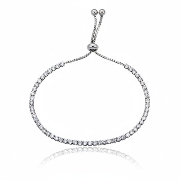 Single Line Tennis Bracelet