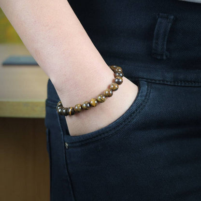 Natural Tiger Eye Stone Bracelet