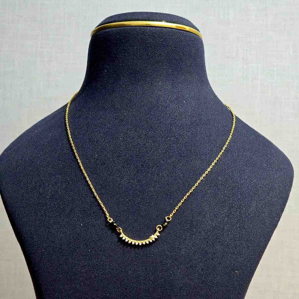 Golden Crescent Mangalsutra