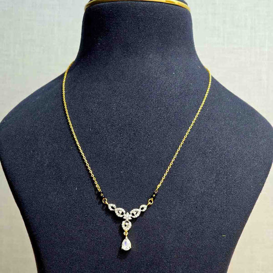 Elegant Y Drop Mangalsutra