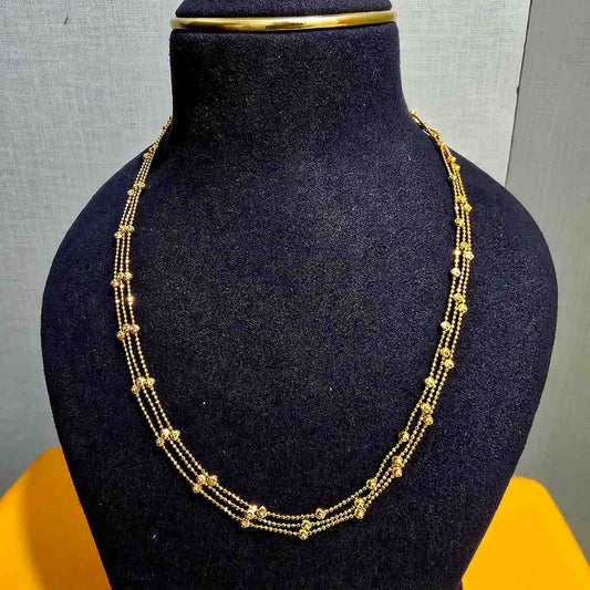 Triple Layer Bead Chain