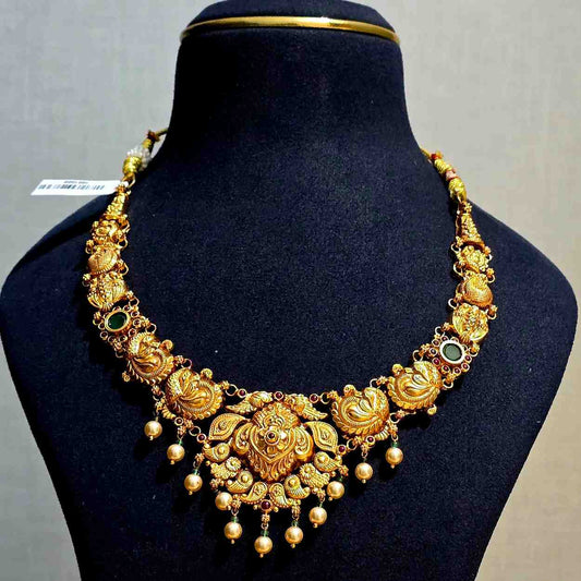 Aishwarya Temple Pearl Necklace