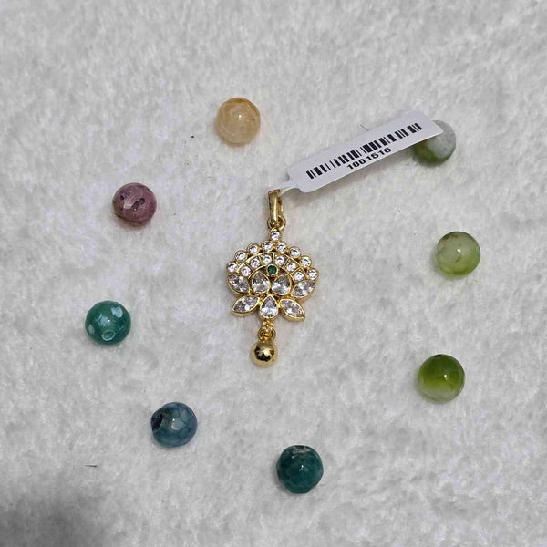 Floral Stone Pendant