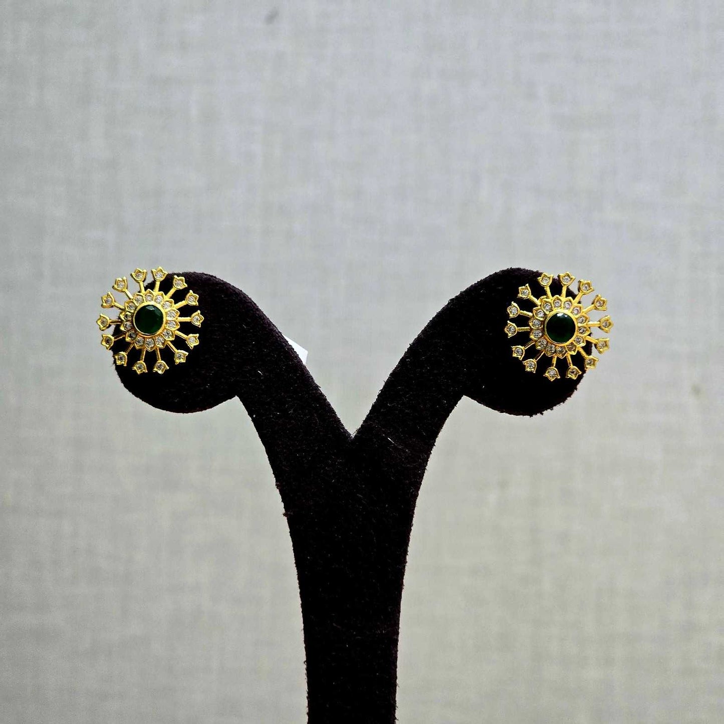 Elegant Sun Charm Studs