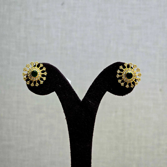 Elegant Sun Charm Studs