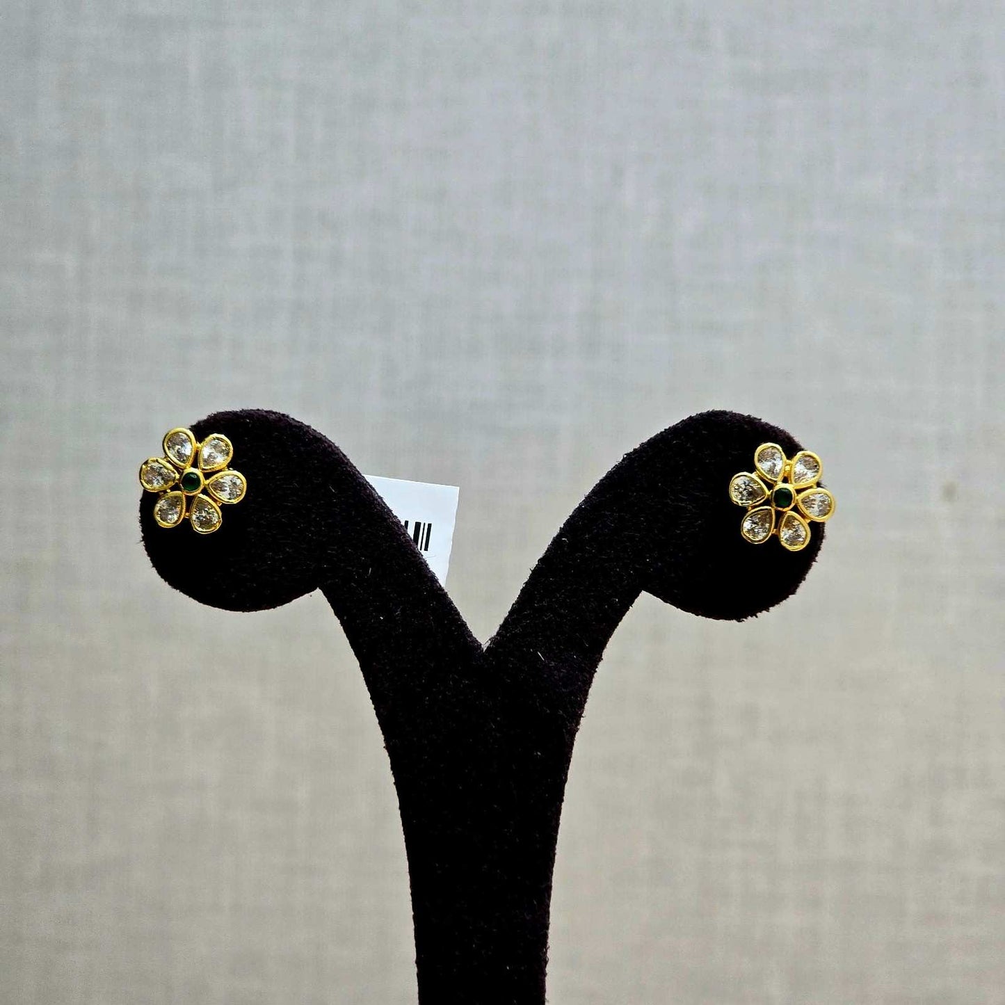 Small Flower Stone Studs