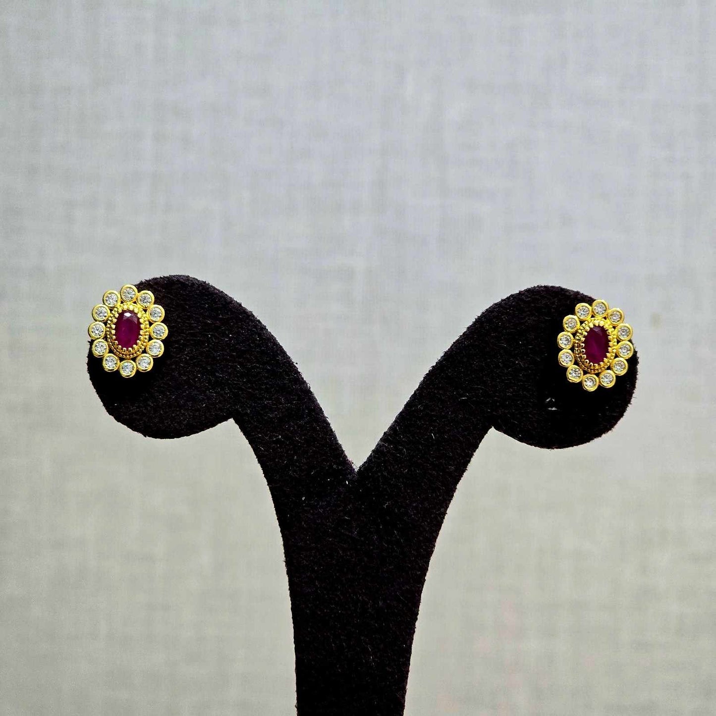 Emerald Bloom Studs