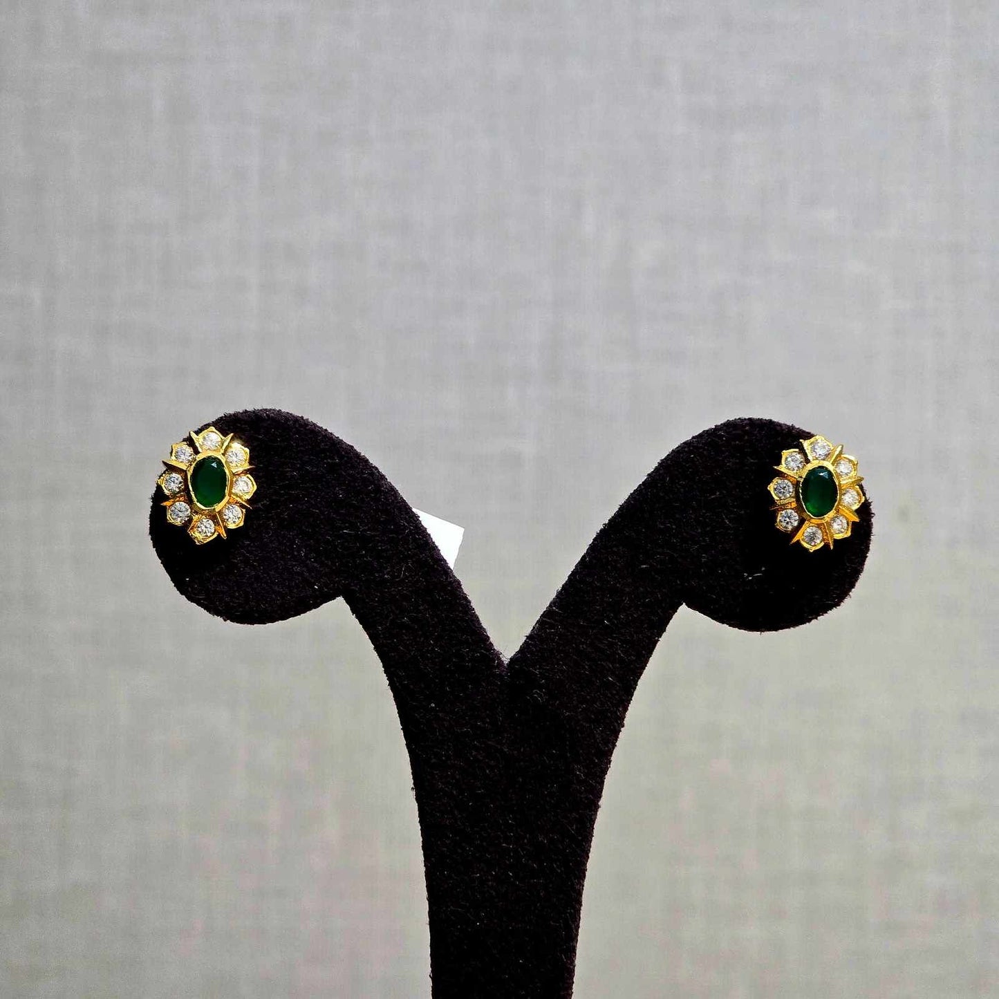 Blossom Green Studs