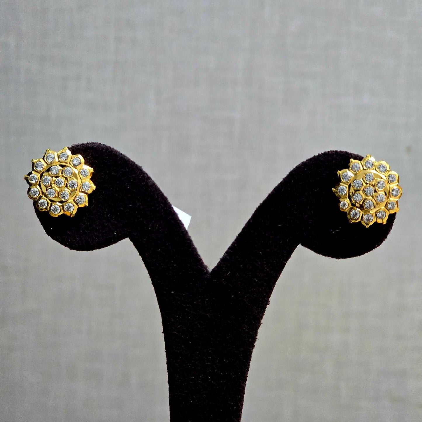 Crystal Daisy Studs