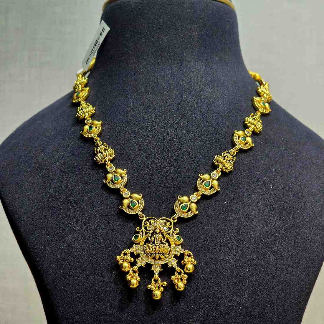 Golden Padma Lakshmi Necklace