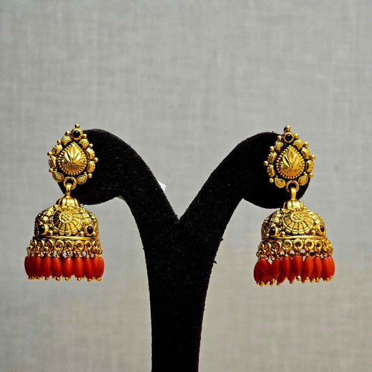 Antique Lakshmi Jhumkas