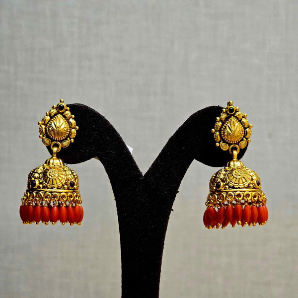 Antique Lakshmi Jhumkas