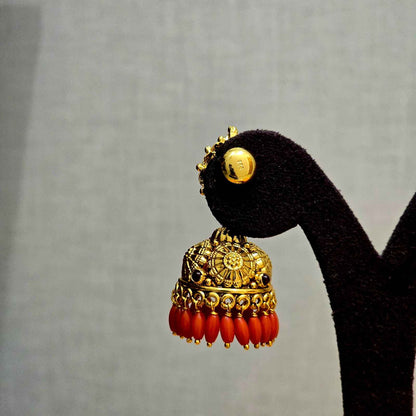 Antique Lakshmi Jhumkas