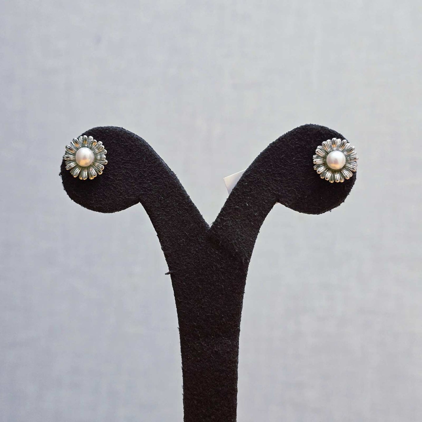 Sunflower Pearl Studs