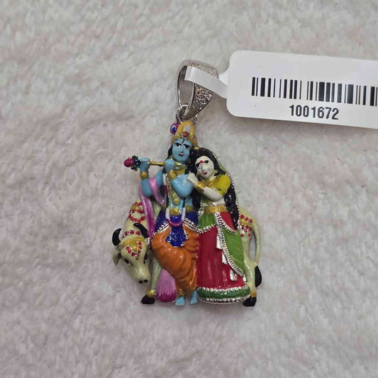 Radha Krishna Prem Pendant
