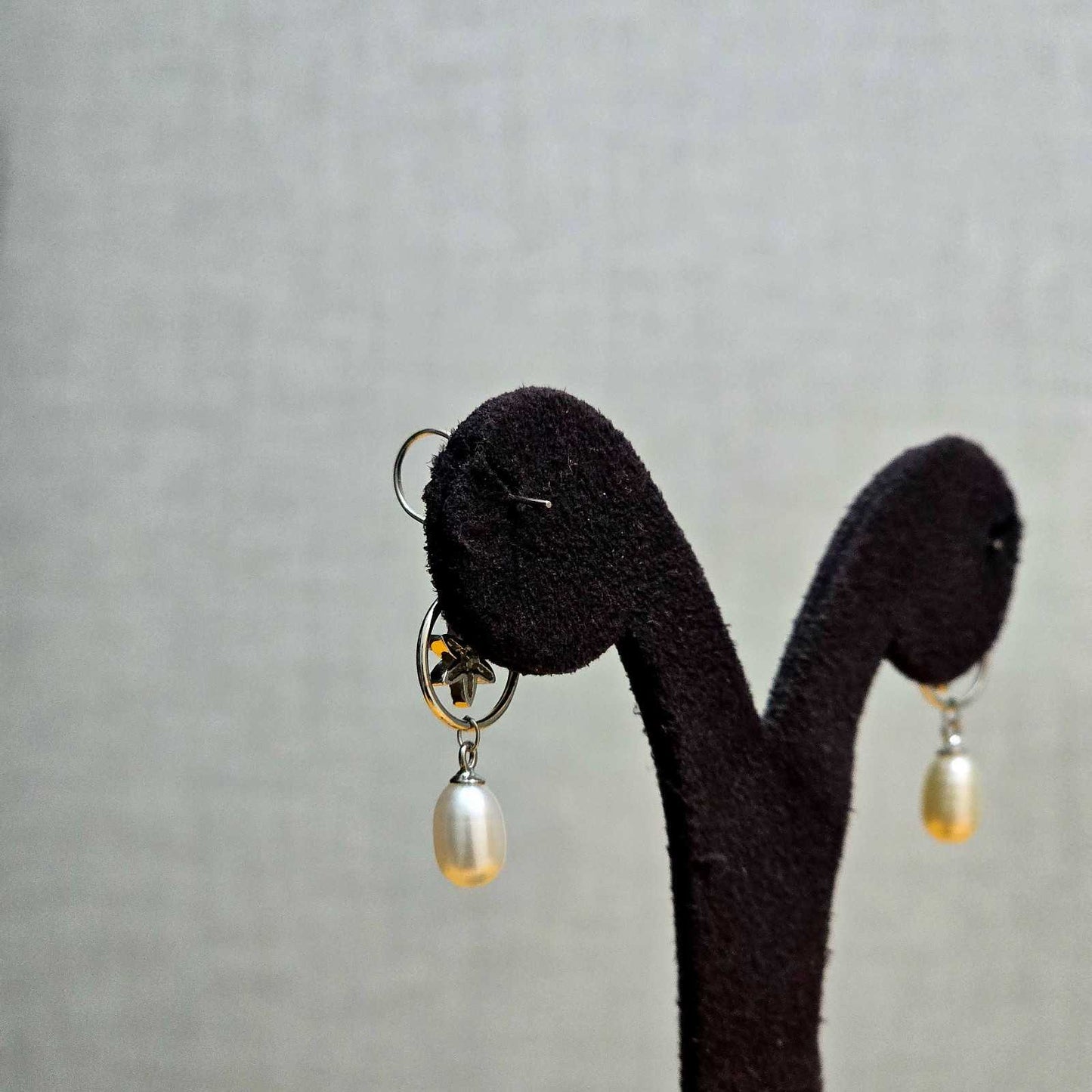 Star Blossom Pearl Earrings